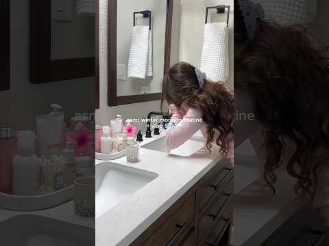 asmr winter morning routine ❄️☃️🌨️ #morningroutine #thatgirl #aesthetic #morningmotivation