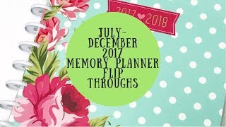 Memory Planner Flipthrough- July-December 2017