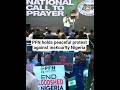 PFN Lagos Chapter led by Pastor Yemi Davids Holds peaceful protest against insecurity in Nigeria.