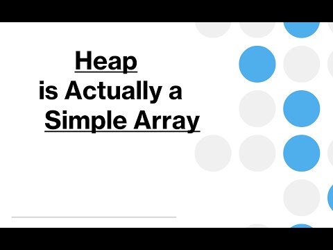 Internal Representation of Heap Data Structures