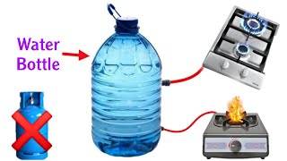 Replace Gas bottle with Water bottle For cooking, 100% Free gas