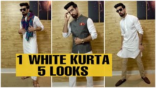 1 KURTA 5 WAYS #Kurta  #shorts Resimi