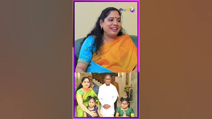 எங்க Twins மகள்களுக்கு விவேக் சார் இப்படி தான் பேரு வெச்சாரு 😇 | Actor Vivek Wife