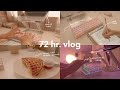 72 hr. vlog 👩🏻‍💻 new study desk, vintagewares, realme book unboxing, deadlines, study vlog ✍🏻