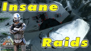 Raiding Hidden Ratholes For INSANE LOOT! Ark PvP #raiding #tga