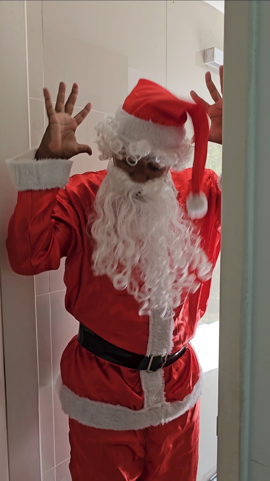 Papai Noel não Viu ele na Porta ???? #funny #comedy #funnyvideo