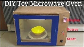 DIY Toy microwave oven for Kids