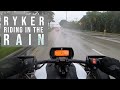 How is Riding a Ryker in the Rain?