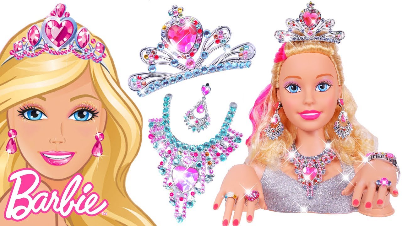 Making Colorful Sparkle Barbie Crown 