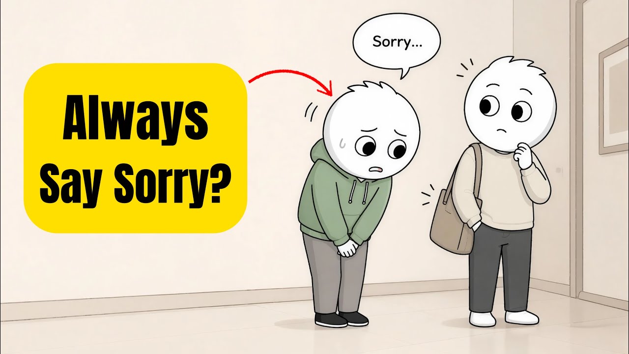 The Psychology of People Who Apologize for Everything - YouTube