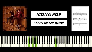 Icona Pop - Feels In My Body (BEST PIANO TUTORIAL & COVER) Resimi