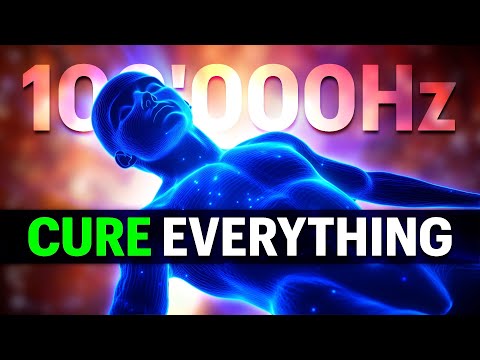 FALL into DEEP SLEEP & CURE ALL at 100'000Hz + 9 Healing Music Frequencies