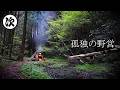 【ソロキャンプ】苔と湧き水の聖域。和の美学で過ごす、幻想的な森の記録。