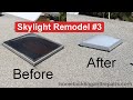Skylight Remodeling Project Part Three - Cold Process Rock Roof Repair