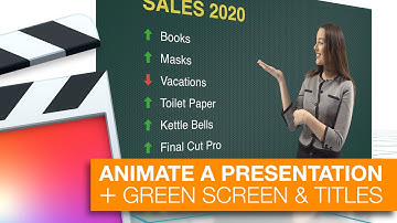 Animate a Presenter & Type in Final Cut Pro [GREEN SCREEN & NO KEYFRAMES NEEDED]
