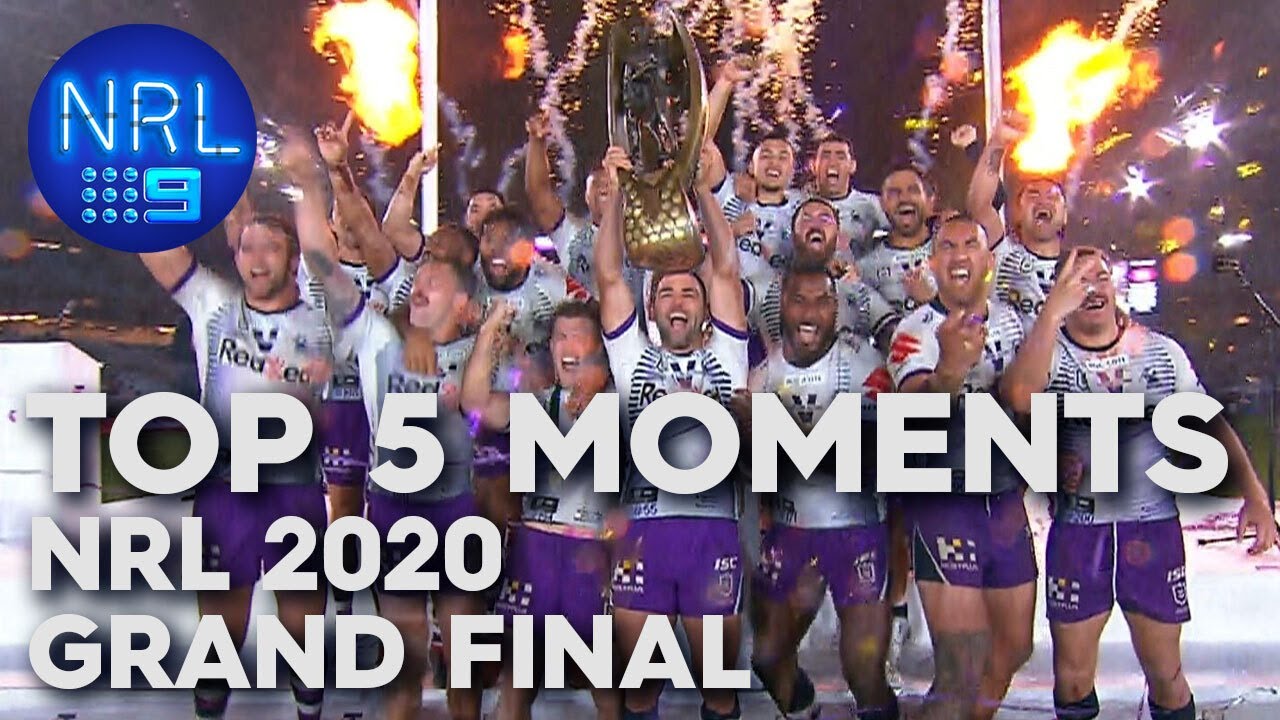 Top 5 Moments of the 2020 NRL Grand Final NRL on Nine