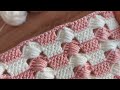 SUPER EASY CROCHET KNITTING.. TIĞ İŞİ YAPIMI KOLAY BATTANİYE YELEK ATKI BERE ÖRGÜ MODELİ..