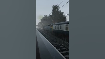 GWR Class 43s+Class 47 passes Barnt Green (TSW3)