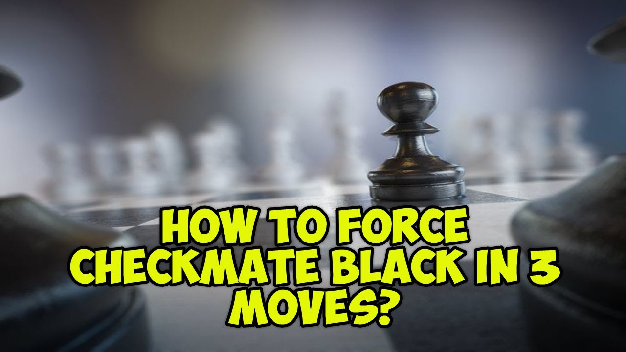 Easy Chess Puzzles - Mate in 3 moves by Black, with Black moving