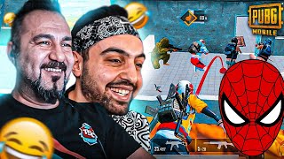 PUBG MOBİLE BOT TAKLİDİ YAPTIK! TROLLEDİM! SPİDER MAN MODU! | Ümidi ile PUBG mobile