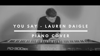 Lauren Daigle - You Say (Piano cover) screenshot 5