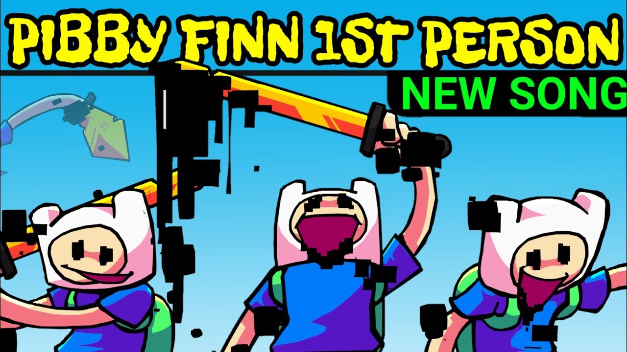 Friday Night Funkin' New VS Pibby Finn New Song (1st Person)