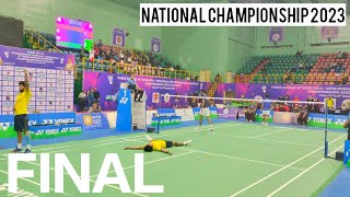 FINAL MD | SENIOR NATIONAL BADMINTON CHAMPIONSHIP PRUTHVI/SURAJ V/S KRISHNA PRASAD/VISHNUVARDHAN