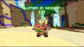 The lumen kit in season 13? (still good or bad) (Roblox Bedwars)
