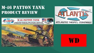 Product Review of the 'Atlantis Models' M-46 Patton Tank   - Korean War Wargaming