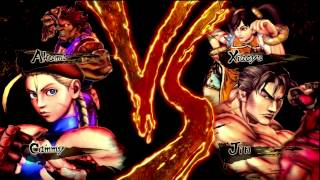 Street Fighter X Tekken | Jin\/Xiaoyu Boss Intro HD