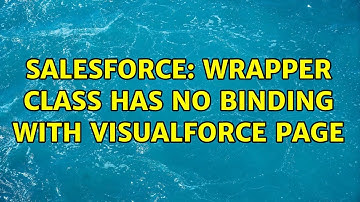Salesforce: Wrapper class has no binding with visualforce page