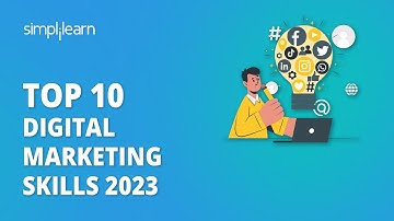 Top 10 Digital Marketing Skills 2026 | 10 Digital Marketing Skills to Learn in 2026 | Simplilearn