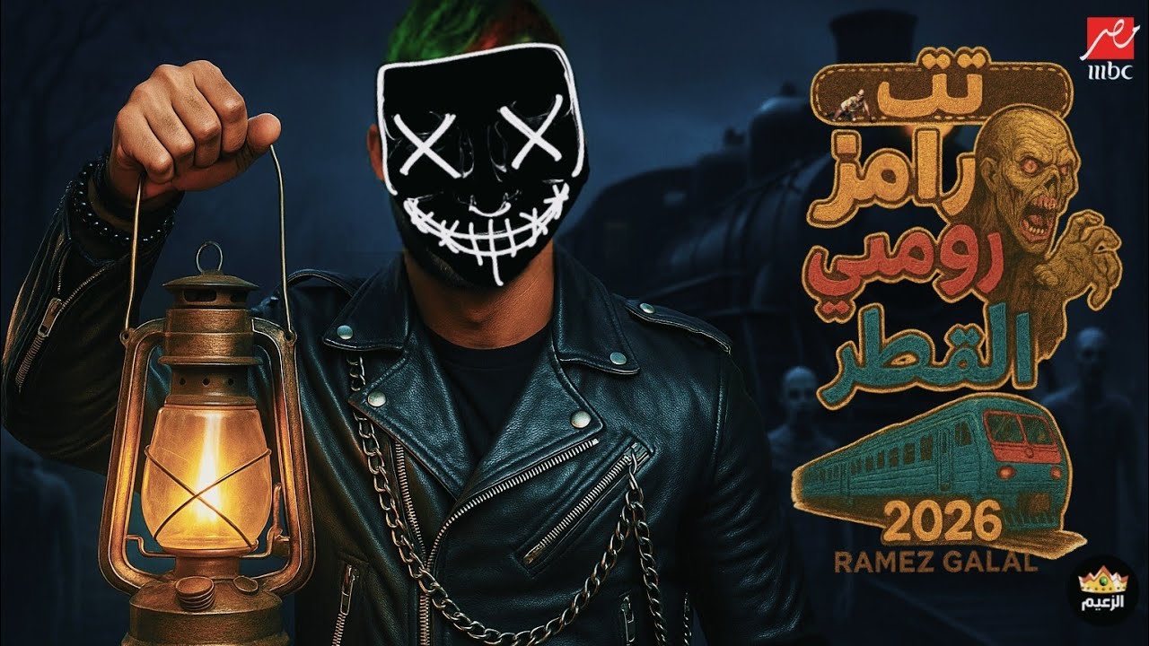رعب وفزع في برومو رامز زومبي القطر 2026 على MBC مصر وكيتا ضحية جديدة وسط صراخ وخوف 😱🧟‍♂️🚂