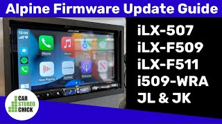 Alpine Firmware Update - Alpine iLX507 - iLX-F509 - iLX-F511 - i509-WRA-JL/JK screenshot 3