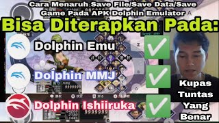 Kupas Tuntas Cara Menaruh Save File/Save Data/Save Game Pada APK Dolphin Emulator Yang Benar screenshot 5