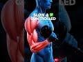 💣 Too Fast = No Muscle Growth #gymtips #motivation #fitness #musclebuliding #strongabs