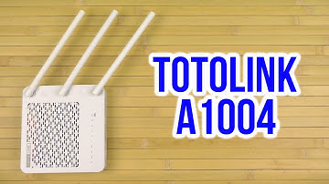 Распаковка Totolink A1004