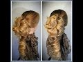 Свадебная прическа пошагово. Низкий пучок. Wedding hairstyle step by step. Hairstyle step by step