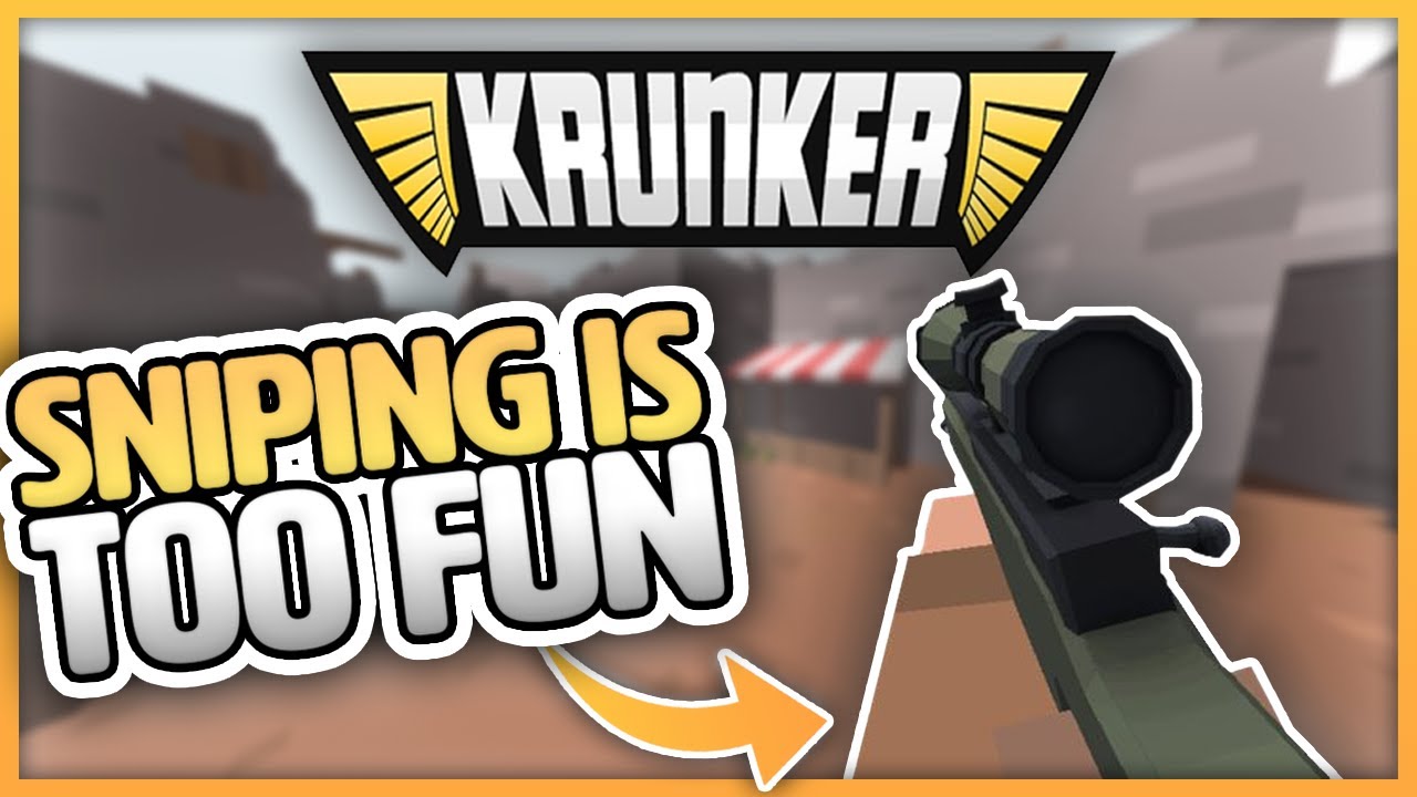 1000 KR Giveaway! | Sniping on Krunker.io