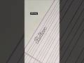 Handwriting #spelling #writing #believe #youtubeshorts #shorts
