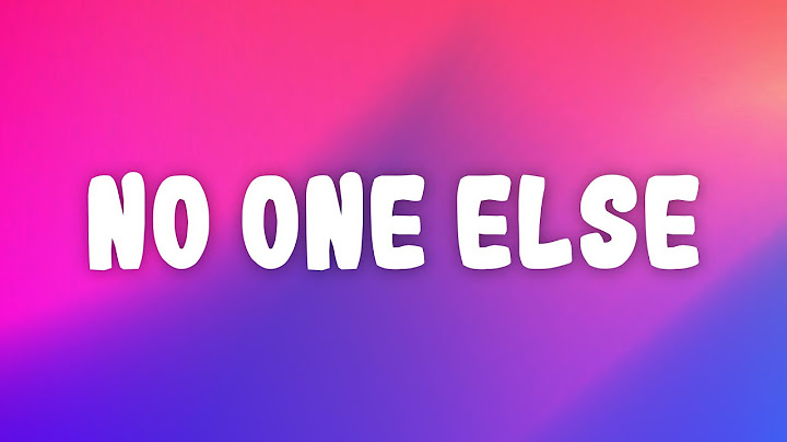 Chris Brown - No One Else (Lyrics) ft. Fridayy