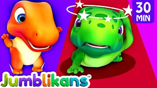The Cheer Up Feelings Song with Jumblikans Dinosaurs - ChuChuTV Nursery Rhymes Collection for Babies