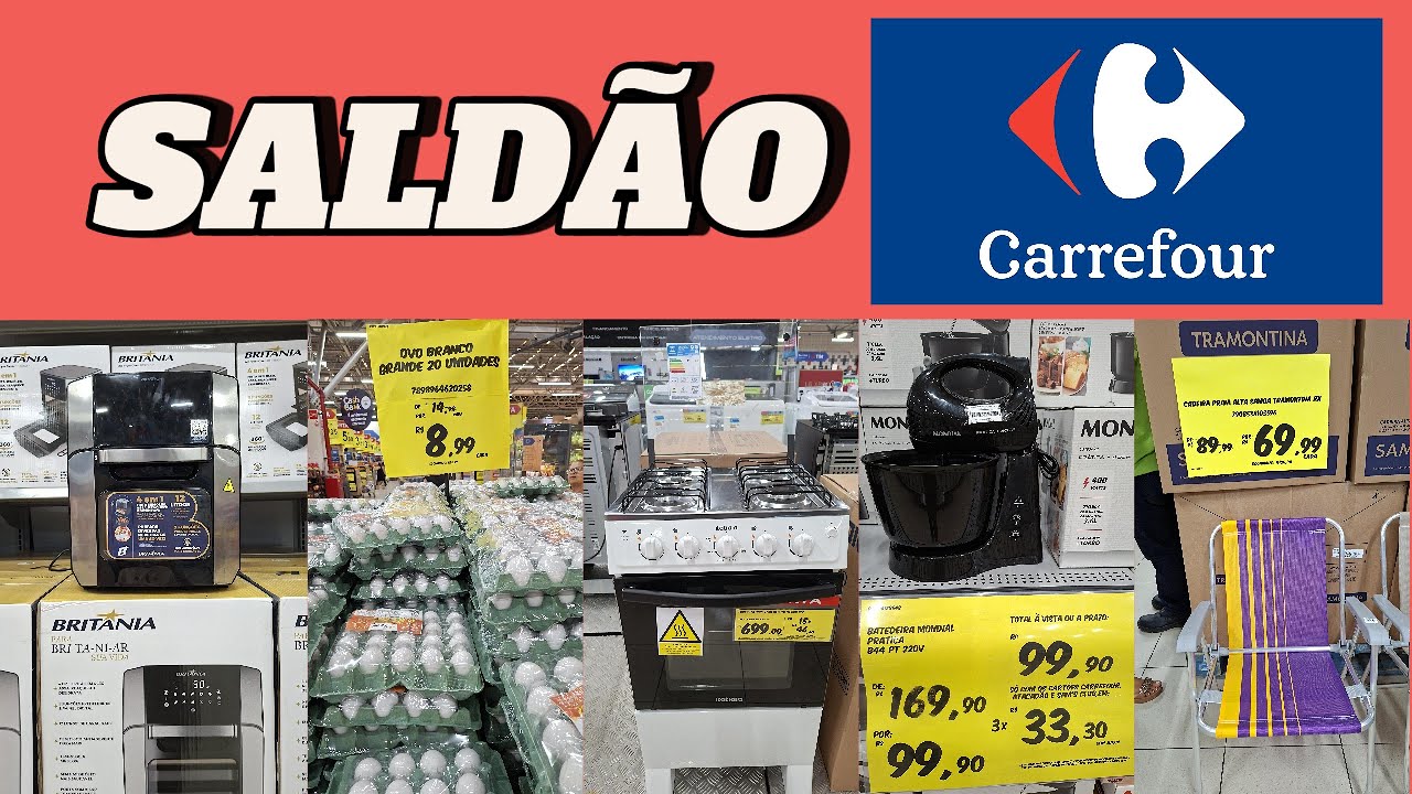 ACHADINHOS NO SALDÃO CARREFOUR | TV, FOGÃO CADEIRAS, REFRIGERADOR, COPOS  | SHOPPING GUARARAPES