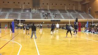 2016 2 27 メイクス 女子予選 一番☆③ vs ガンバFlyHigh