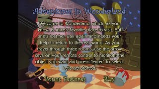 Alice In Wonderland: Masterpiece Edition  Set Top Game  Adventures in Wonderland
