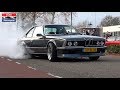 1200HP BMW 635 CSi with 7675 Precision Turbo - Burnouts, Flyby & Loud Accelerations!