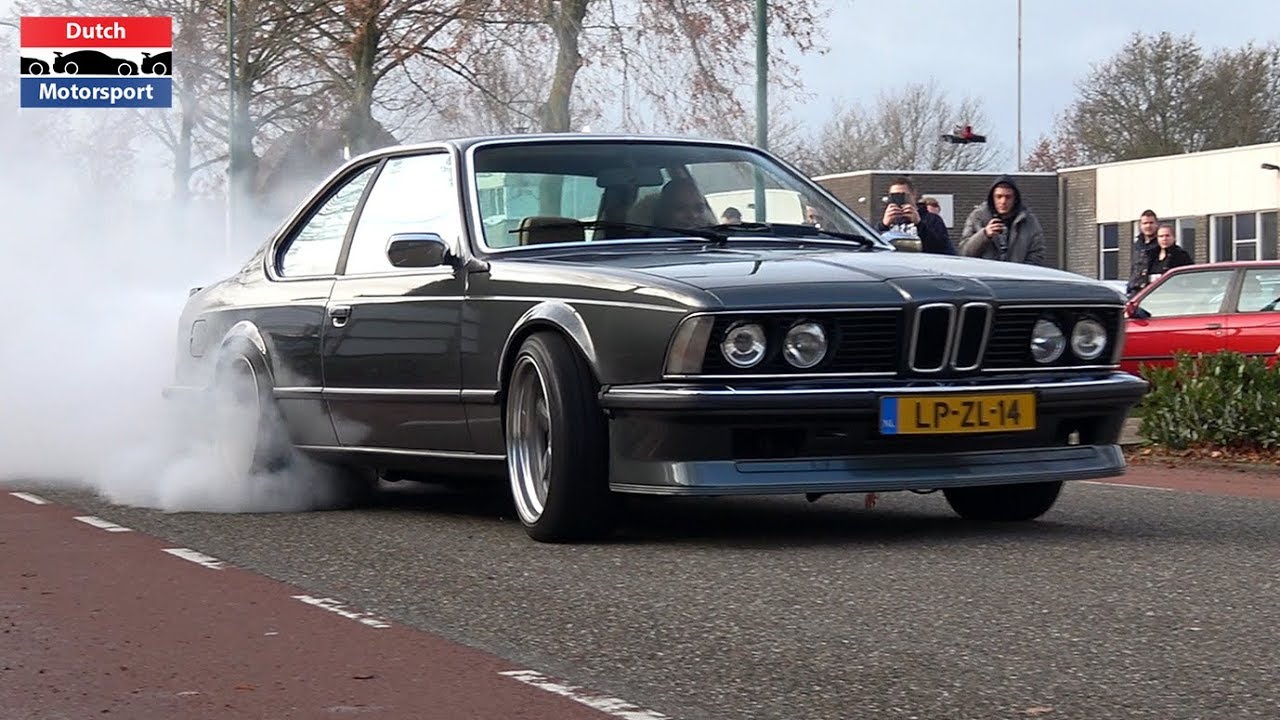 10hp Bmw 635 Csi With 7675 Precision Turbo Burnouts Flyby Loud Accelerations Youtube