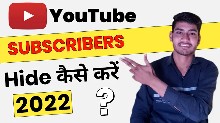 Youtube Subscriber Hide Kaise Kare 2022 🔥| How To Hide Subscribers on Youtube | #hidesubscribers