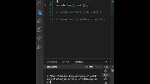 JavaScript : typeof [ ] is object or array?
