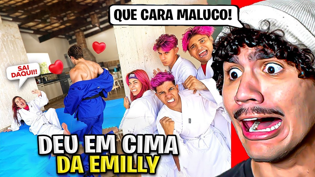 UM PROFESSOR DE KARATÊ DEU EM CIMA DA EMILLY *Denunciaram ele !